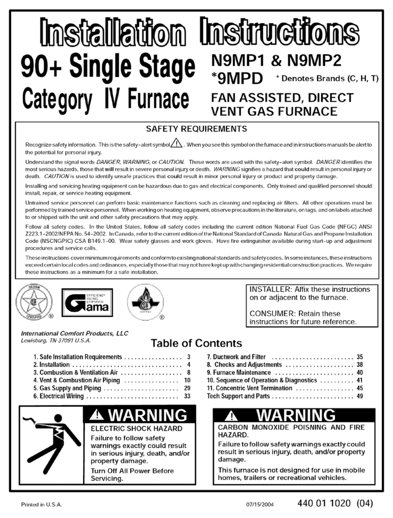 ICP 9MPD050F12B1 User manual