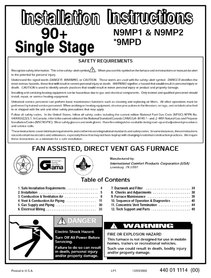 ICP 9MPD Series installation instructions