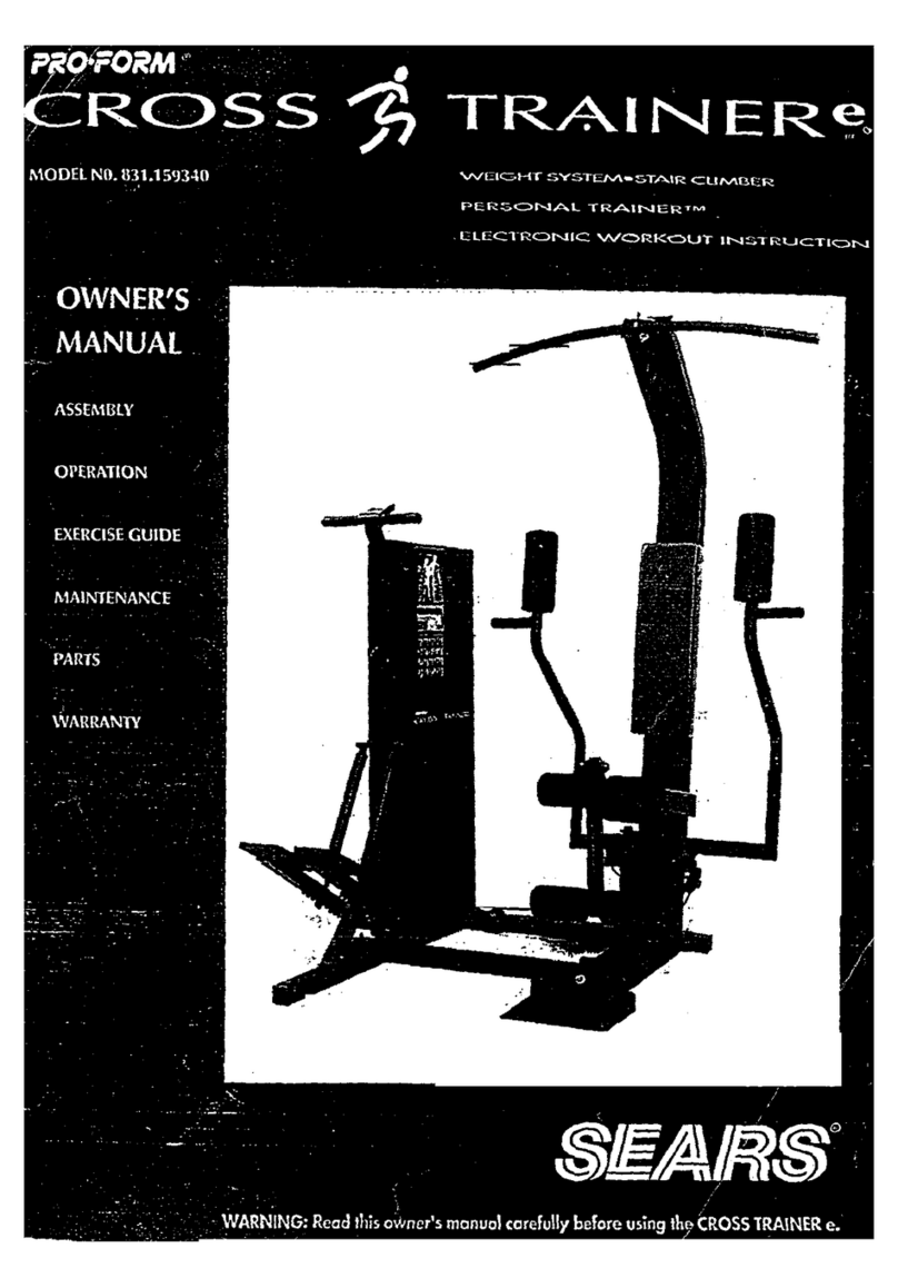 Pro-Form 831.15934 User manual