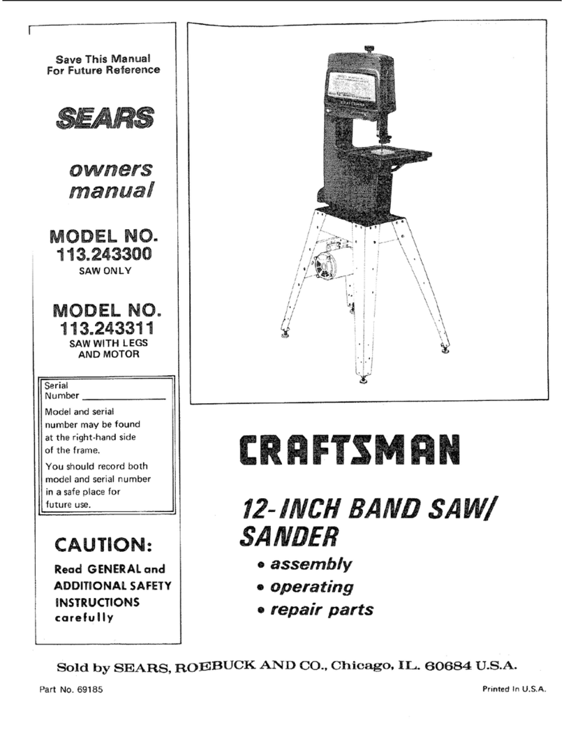 Craftsman 113.2433 User manual