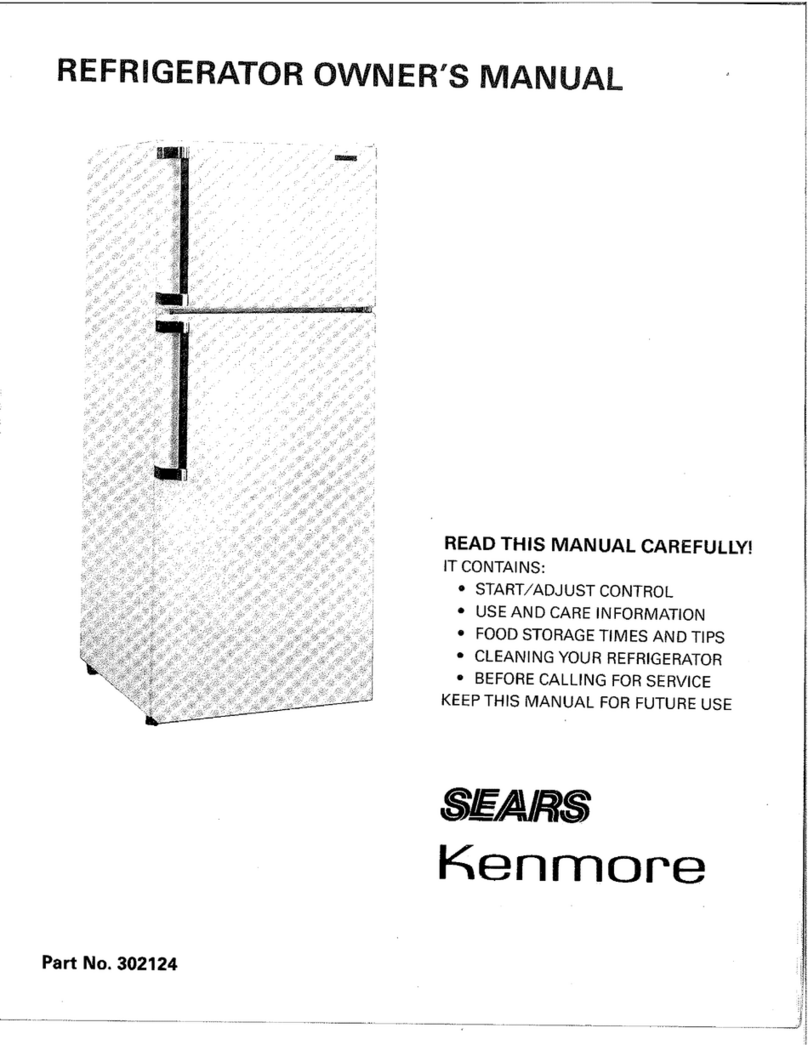 Kenmore 302124 User manual Kenmore 302124 User manual
