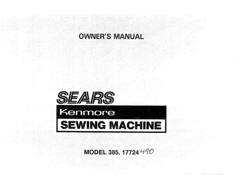 Kenmore 385.17724 User manual Kenmore 385.17724 User manual