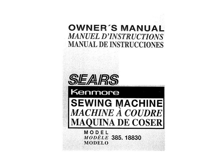 Kenmore 385.1883 owner's manual