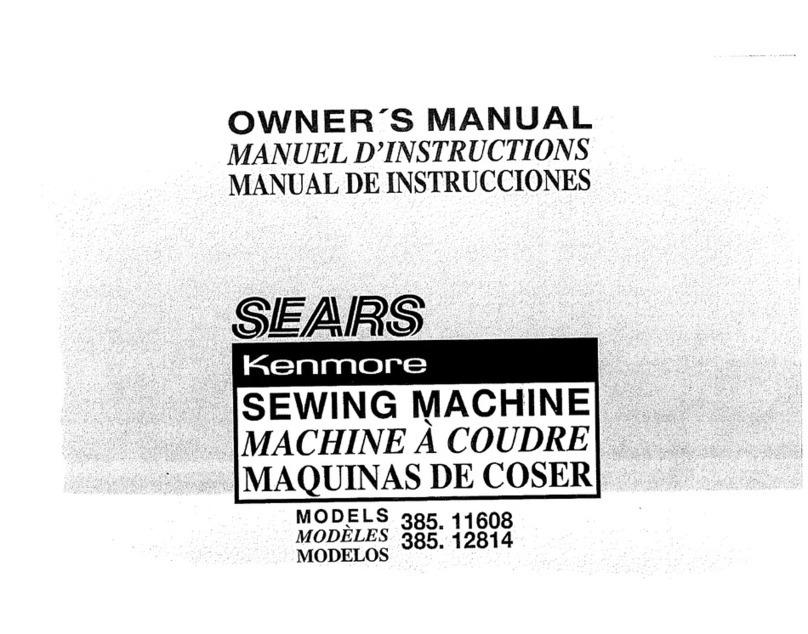 Kenmore 385.11608 Series owner's manual