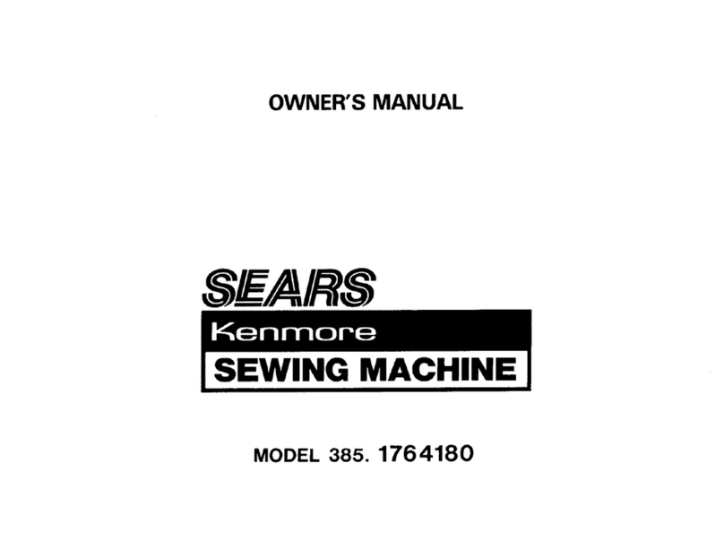 Kenmore 385 Series owner's manual