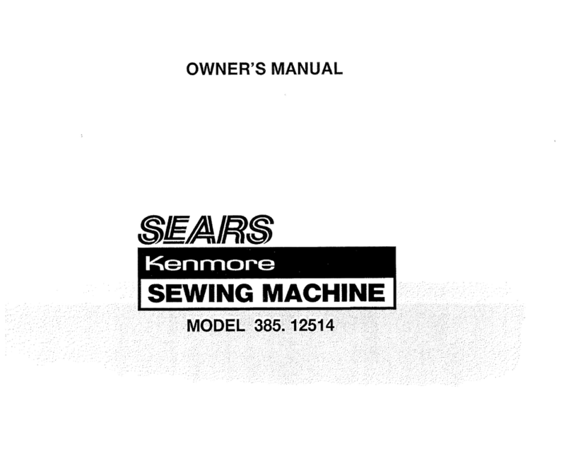 Kenmore 385.12514 owner's manual