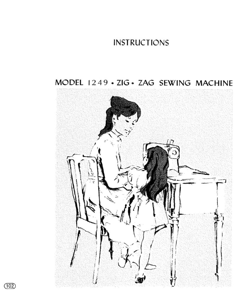 Kenmore 1249 User manual Kenmore 1249 User manual