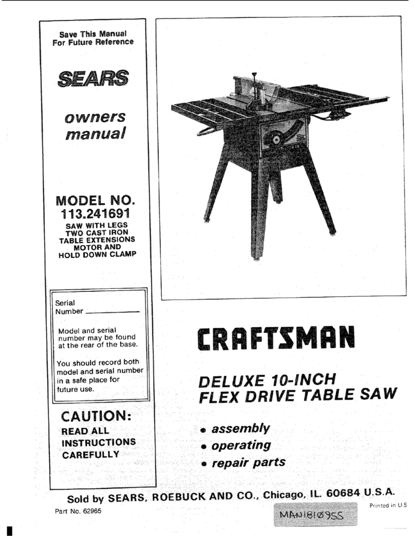 Craftsman 113.241591 User manual