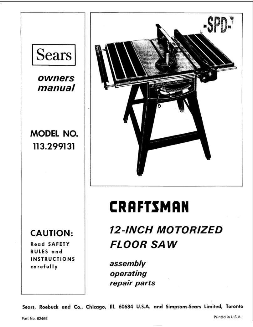 Craftsman 113.299131 User manual