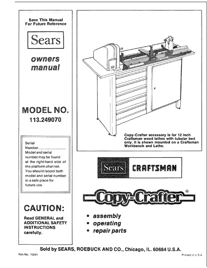 Craftsman 113.24907 User manual