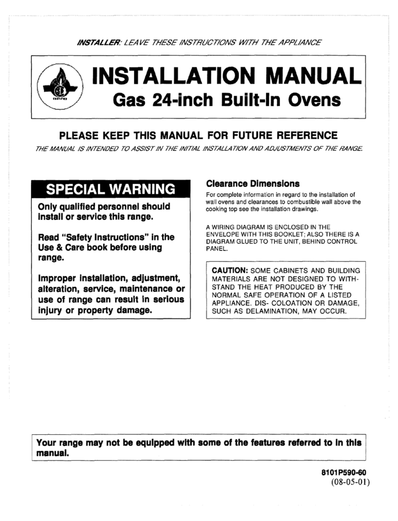 Sears 8101 P590-60 installation manual