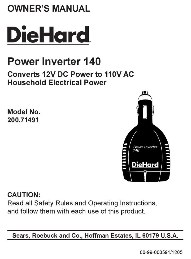 DieHard 140 owner's manual