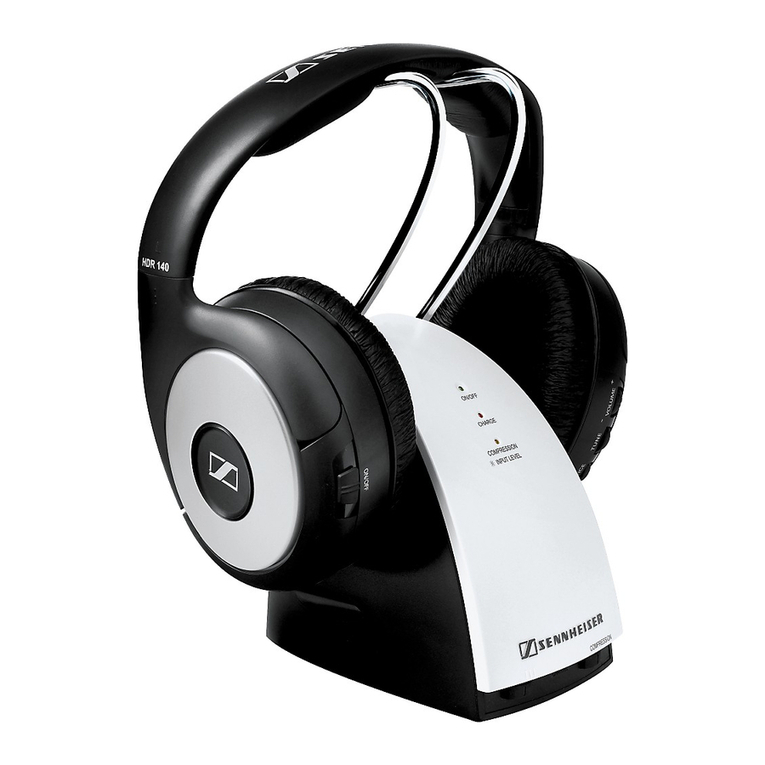 Sennheiser RS 140 Instructions for use