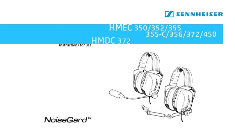 Sennheiser ActiveGard SH350 User manual