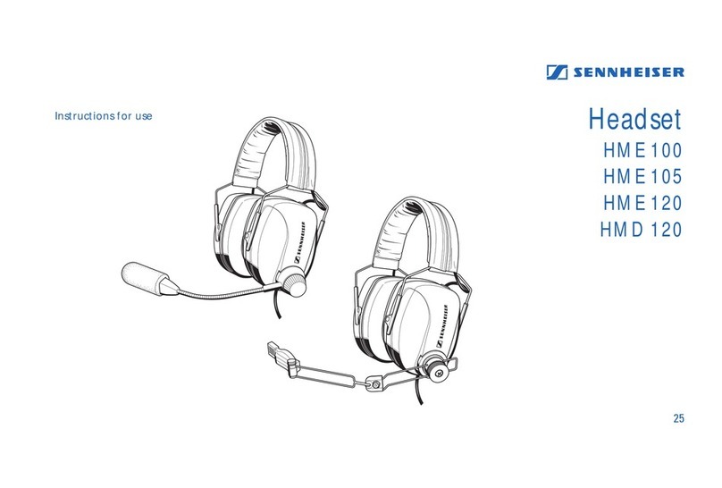 Sennheiser SET100 User manual Sennheiser SET100 User manual