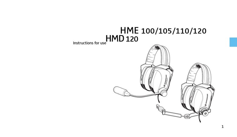Sennheiser HME 120 Instructions for use