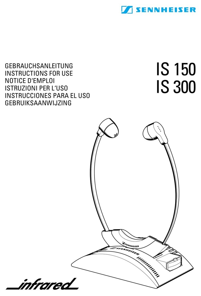 Sennheiser IS 150 Instructions for use