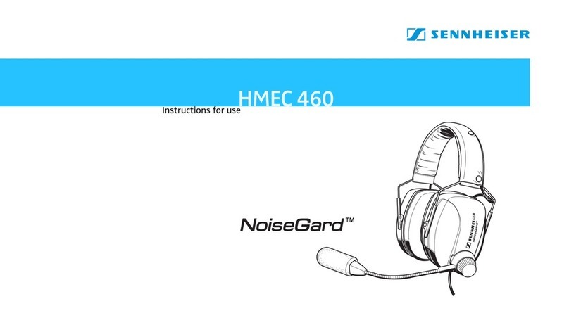 Sennheiser HMEC 460 Instructions for use