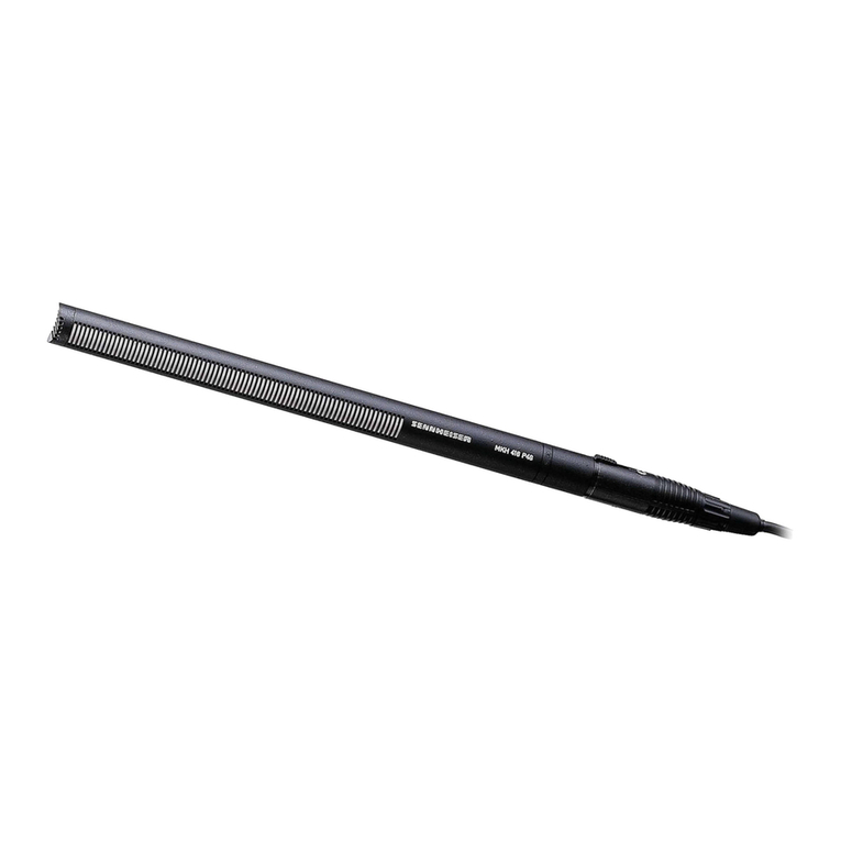 Sennheiser MKH 416 user manual