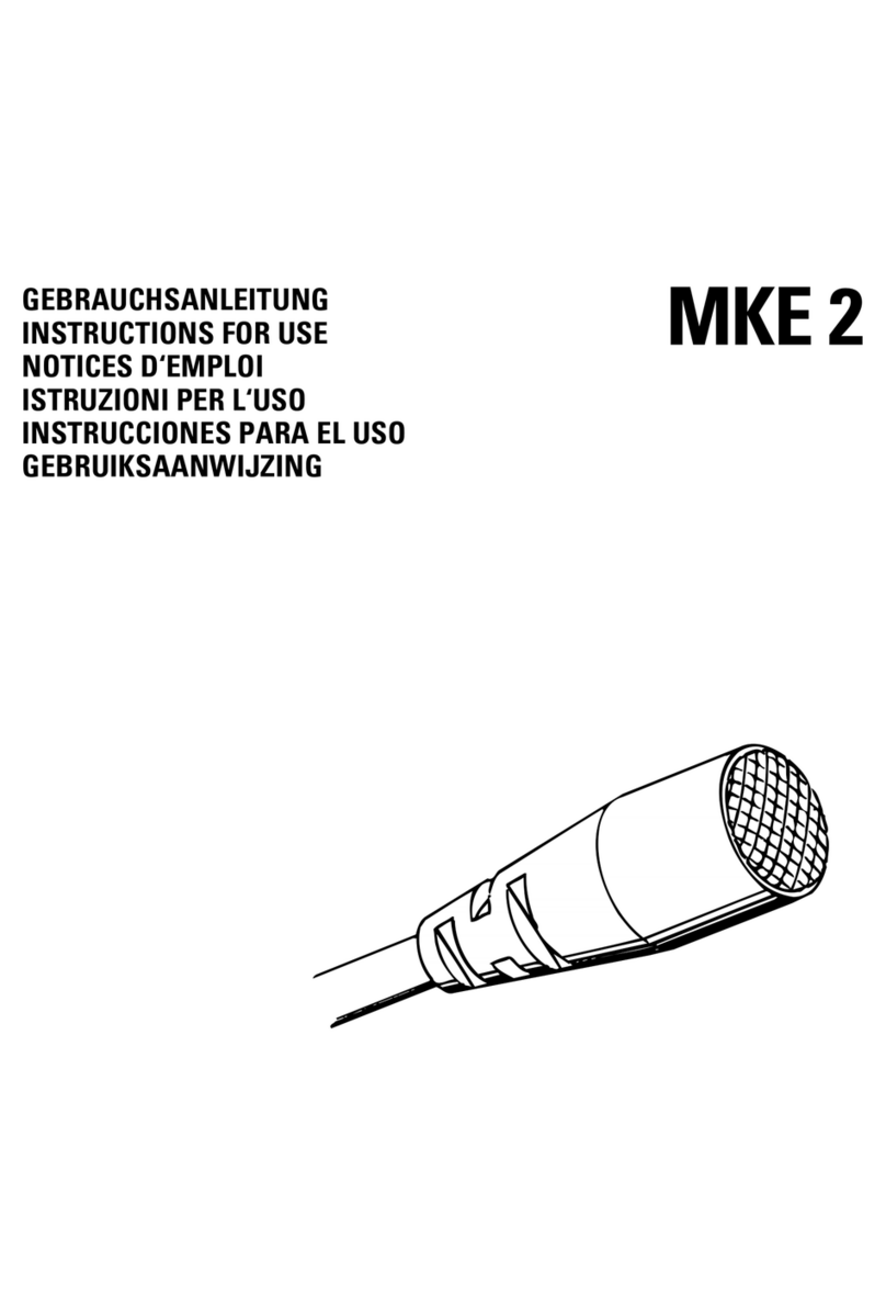 Sennheiser MKE 2 elements Instructions for use