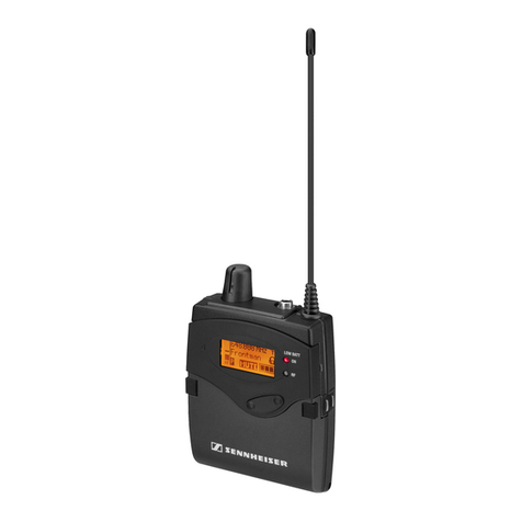 Sennheiser EK 2000 instruction manual