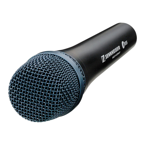 Sennheiser Evolution E 935 Instructions for use