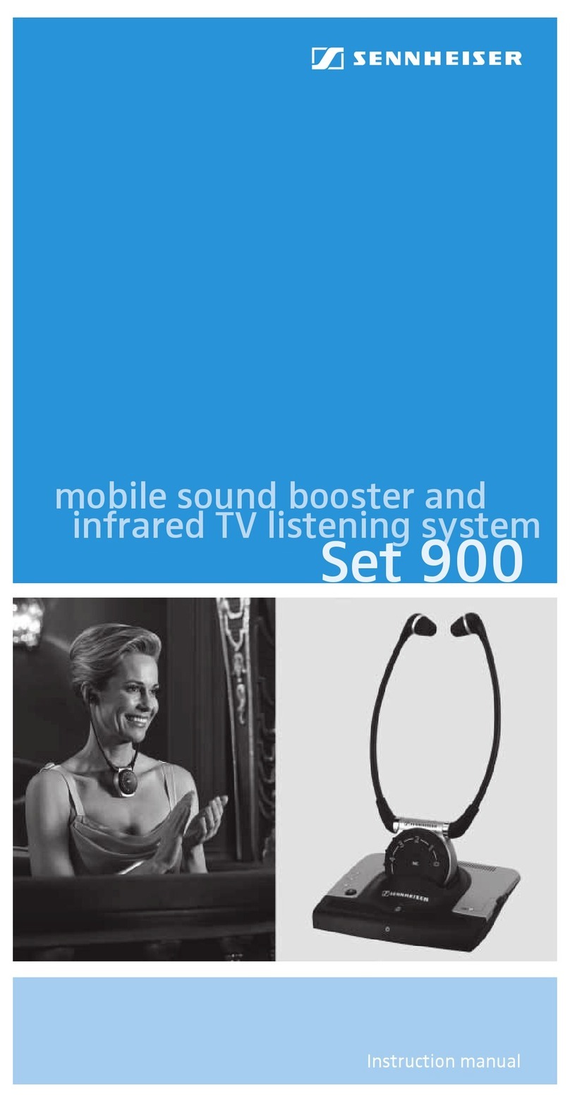 Sennheiser BW Set 900 instruction manual