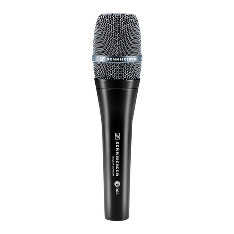 Sennheiser 965 Bedienungsanleitung