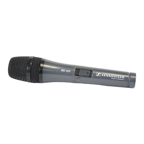 Sennheiser MD 425 Instructions for use