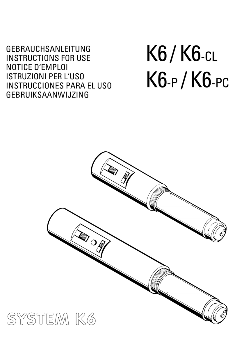 Sennheiser K 6-P User manual