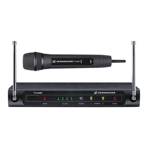 Sennheiser Freeport Instructions for use