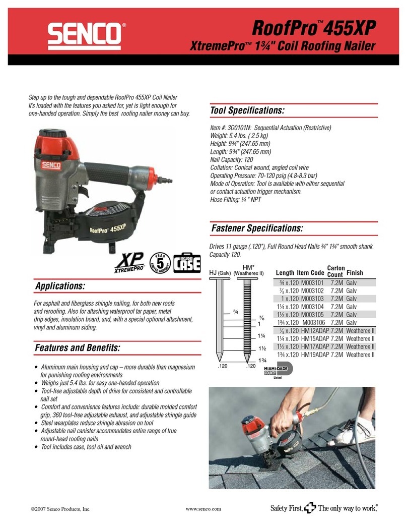 Senco RoofPro 455XP User manual