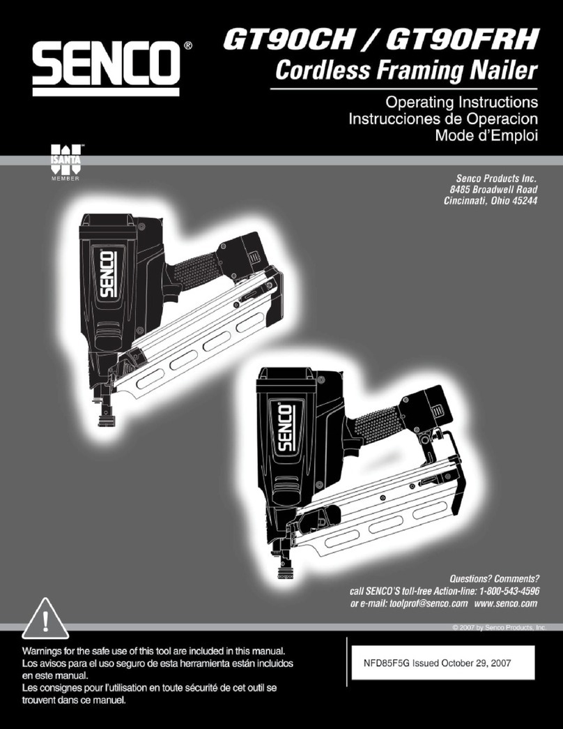 Senco GT90FRH User manual