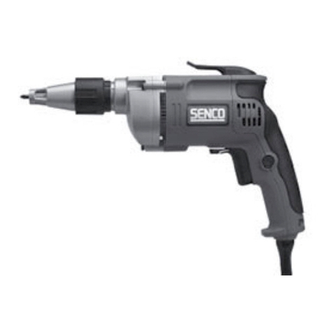 Senco DuraSpin SG2500 instruction manual