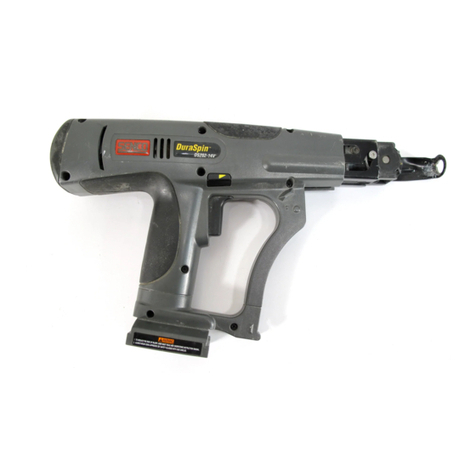 Senco DuraSpin DS202-14V Specification sheet
