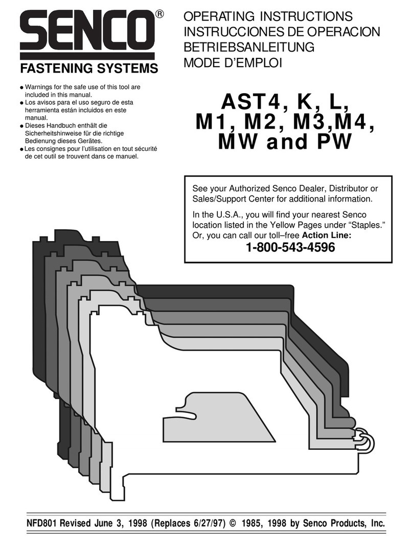 Senco AST4 User manual