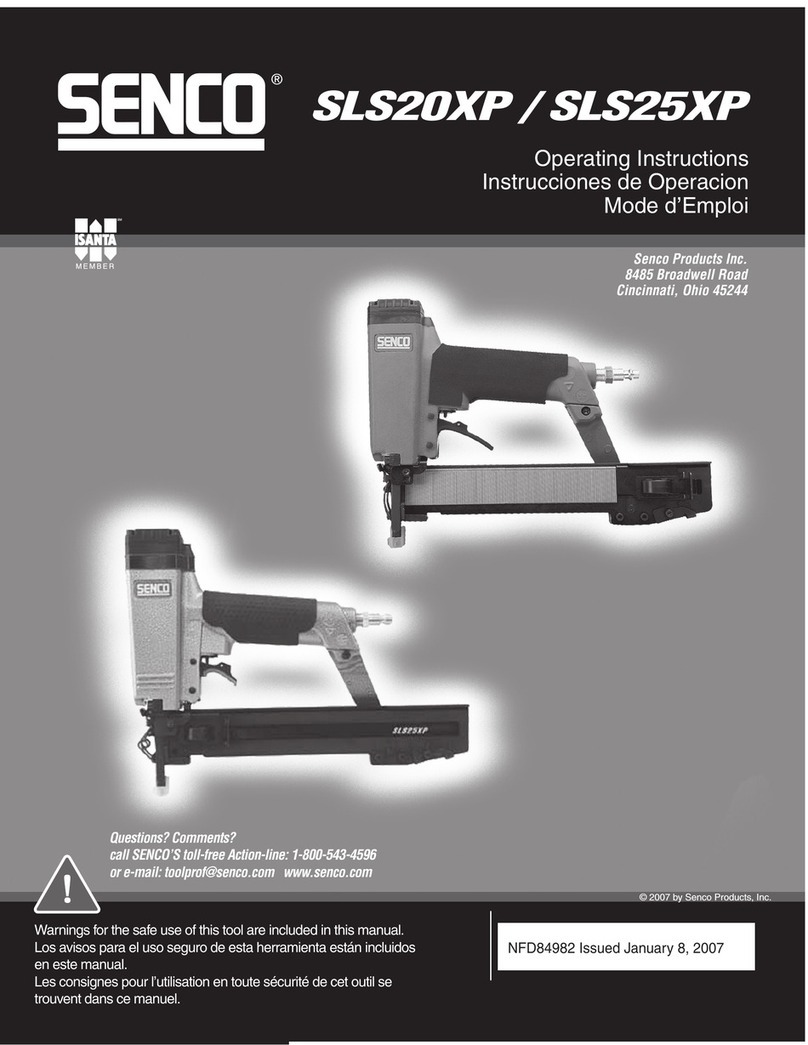 Senco SLS20XP User manual