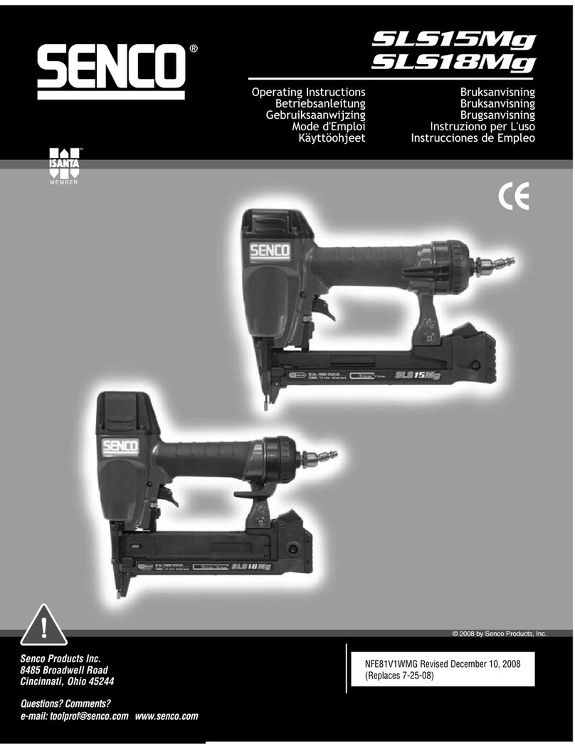 Senco SLS18MG User manual