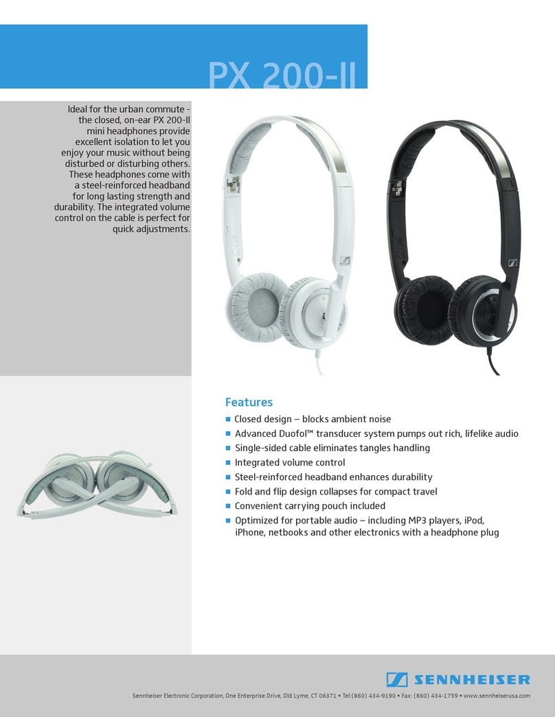 Sennheiser 502817 User manual
