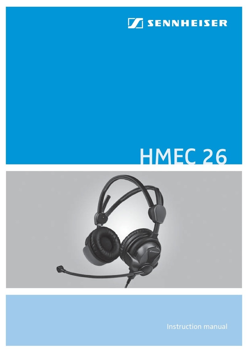 Sennheiser 502399 instruction manual