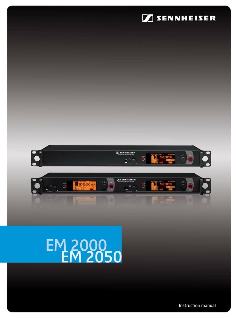 Sennheiser EM 2000 instruction manual