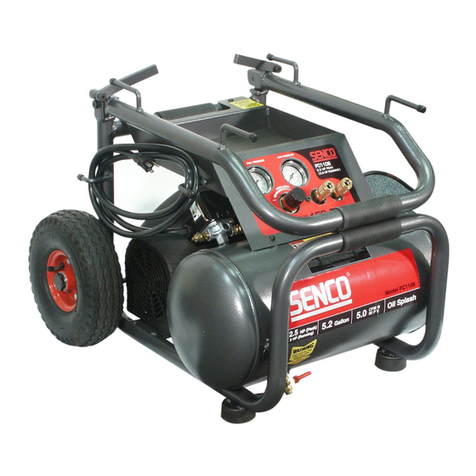 Senco WARRANTY PC1108 operating instructions