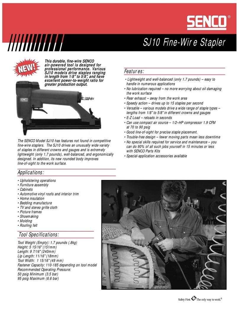Senco SJ10 User manual