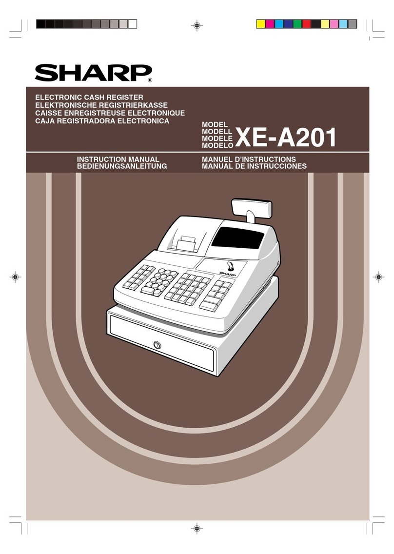 Sharp XE-A201 User manual Sharp XE-A201 User manual