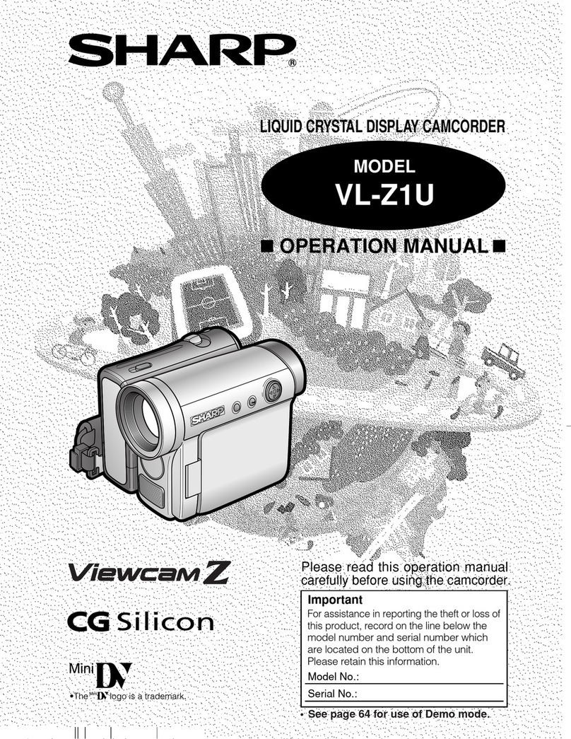 Sharp Viewcam VL-Z1U User manual