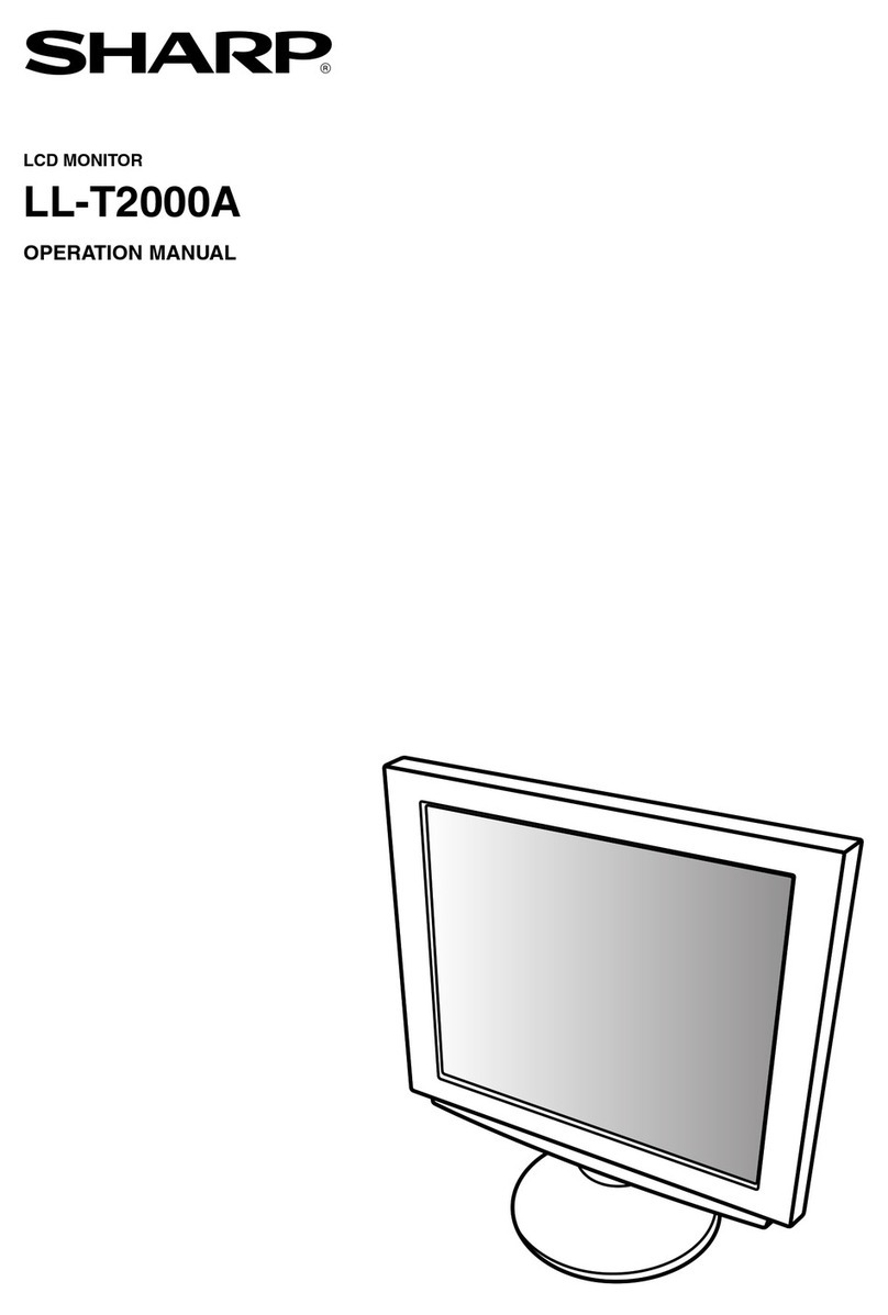 Sharp LL-T2000A User manual