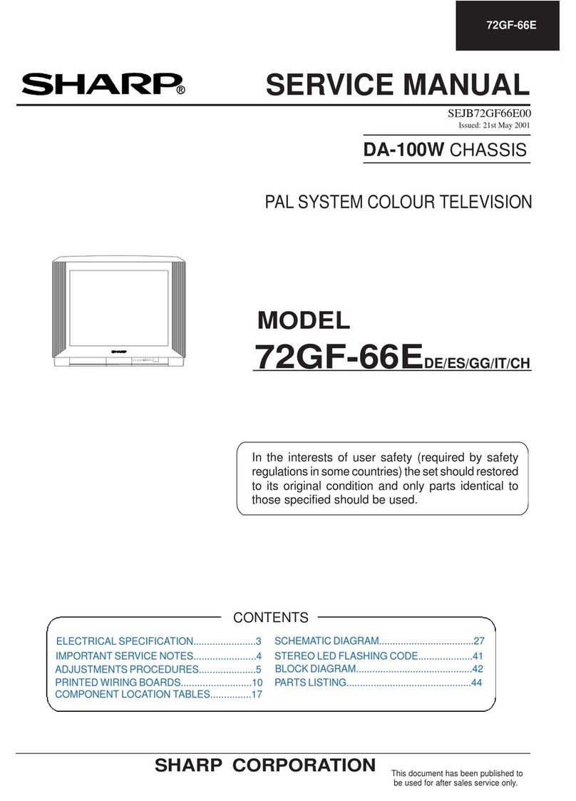 Sharp 72GF-66E User manual