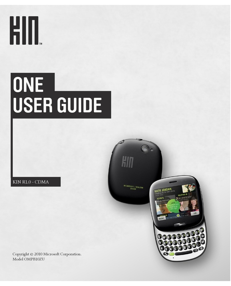 Kin KIN One OMPB10ZU User manual