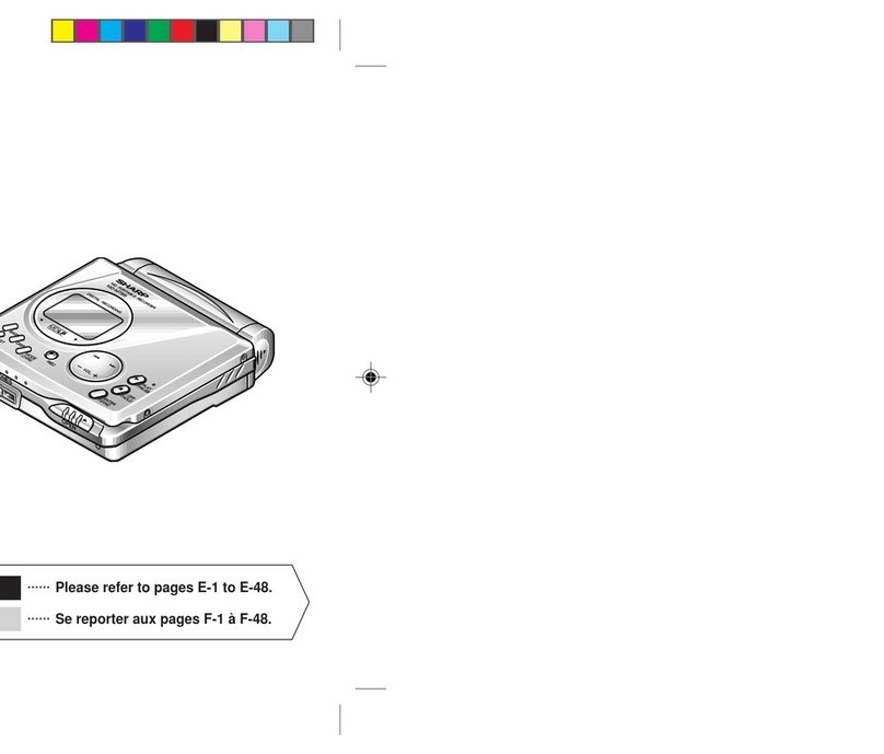 Sharp MD-MT99C User manual Sharp MD-MT99C User manual