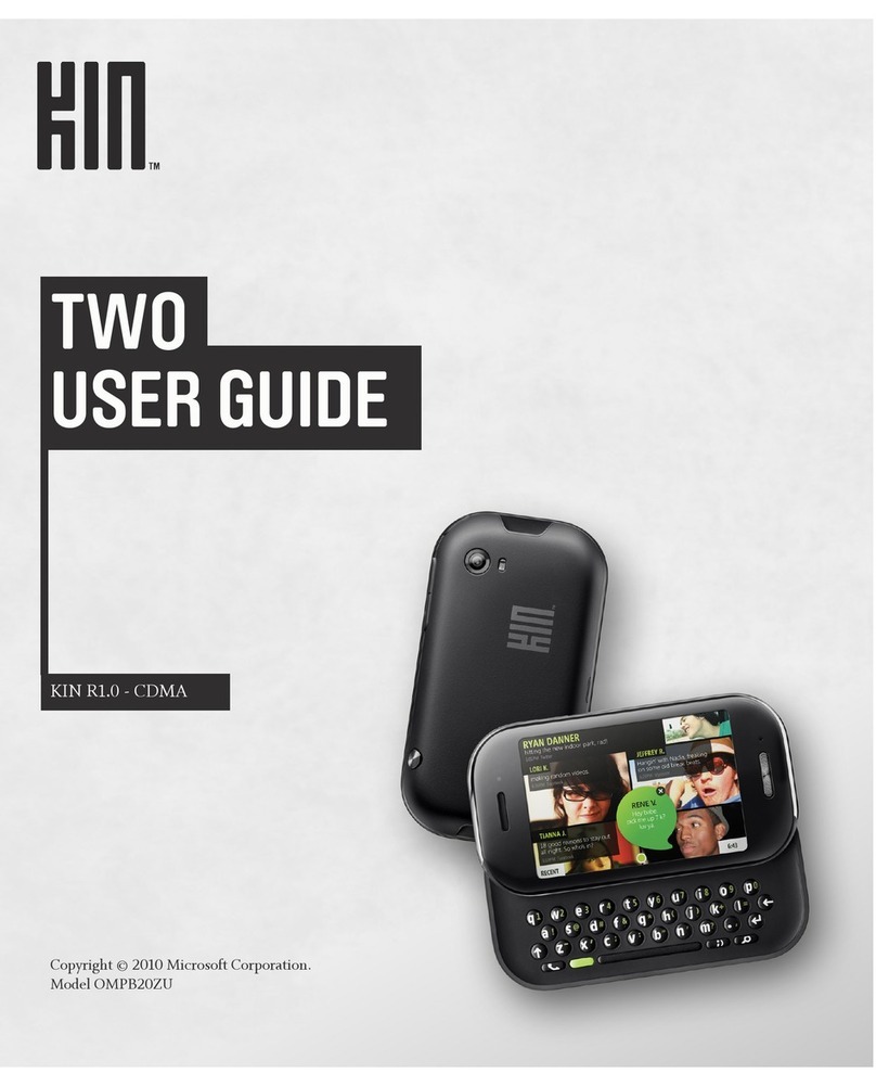 Kin KIN Two OMPB20ZU User manual